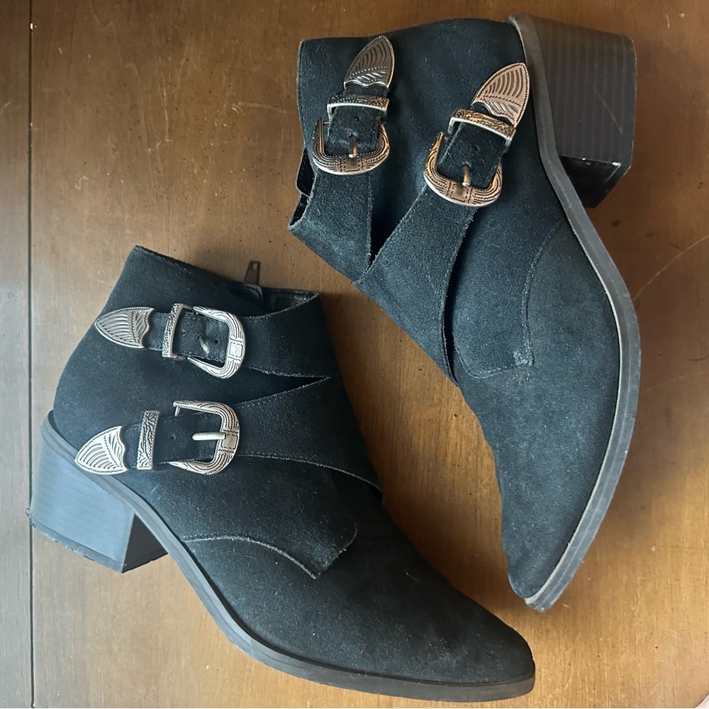 Urban Outfitters Swede Booties